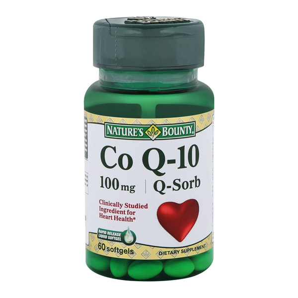 Нэйчес Баунти Коэнзим Q-10 капс 100мг №60