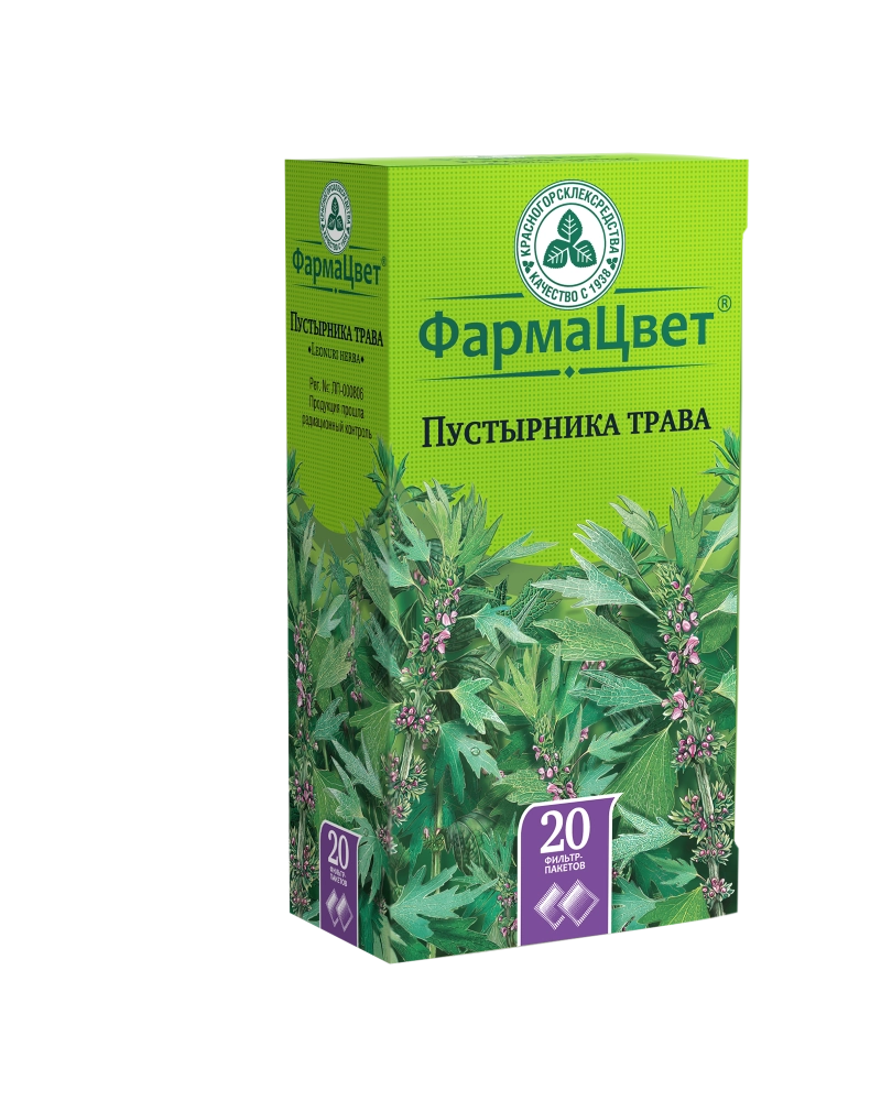 Пустырника трава ф/п 1,5г №20