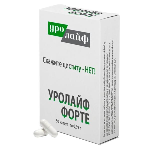 Уролайф Форте капс 694мг №30