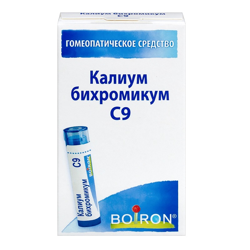 Калиум Бихромикум С9 гран гомеопат 4г