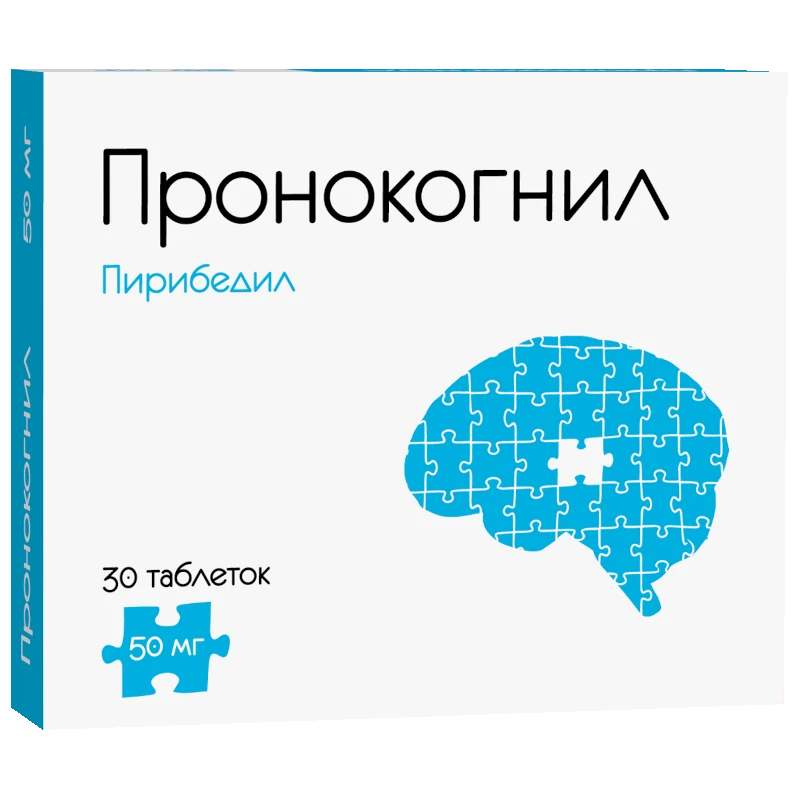 Пронокогнил тбл контрол высв п/п/о 50мг №30