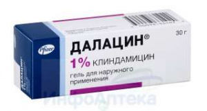 Далацин гель д/наруж прим 1% 30г