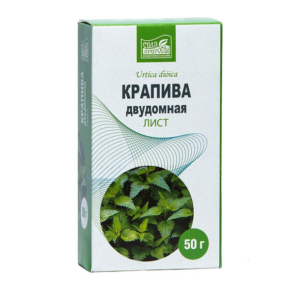 Наследие природы крапива двудомная 50г
