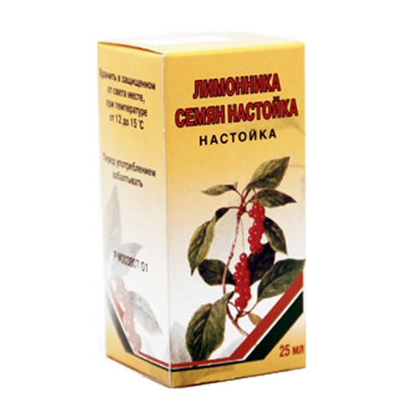 Лимонника семян настойка 25мл
