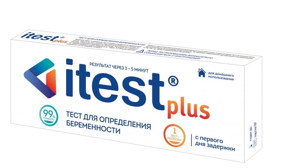 АйТест плюс тест д/опред беременности №1