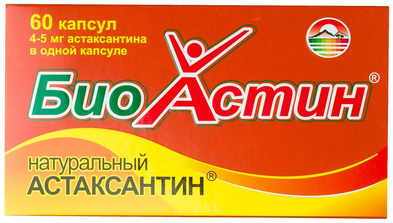 Биоастин Астаксантин капс 0,5г №60