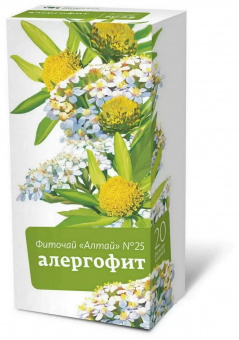 Алтай чай №25 Алергофит ф/п 2г №20