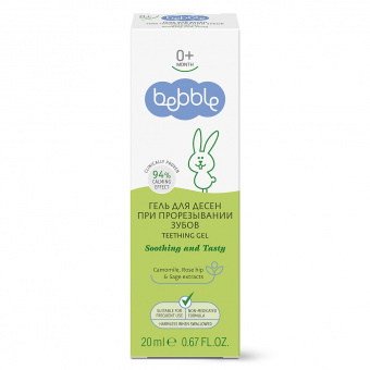 Беббл гель д/прорез зубов 20мл