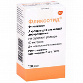 Фликсотид аэр д/инг дозир 50мкг/доза 120доз