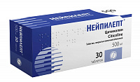 Нейпилепт тбл п/п/о 500мг №30