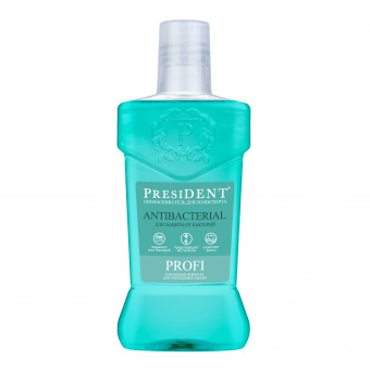 ОПОЛАСКИВАТЕЛЬ РТА ПРЕЗИДЕНТ PROFI ANTIBACTERIAL 250мл