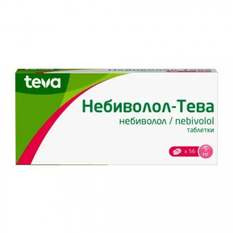 Небиволол-Тева тбл 5мг №56
