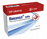 Виканол Лайф тбл п/п/о 120мг №120
