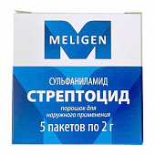Стрептоцид пор наруж 2г пак №5
