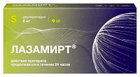 Лазамирт тбл п/п/о 5мг №20