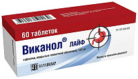 Виканол Лайф тбл п/п/о 120мг №60
