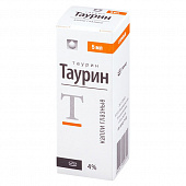 Таурин капли гл 4% 5мл