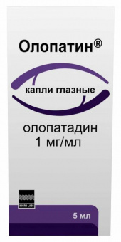 Олопатин капли гл 1мг/мл 5мл фл-кап