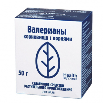 Валерианы корневища с корнями 50г