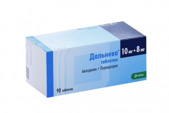 Дальнева тбл 10мг+8мг №90