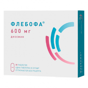 Флебофа тбл 600мг №30