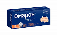Омарон тбл 400мг+25мг №60