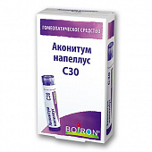 Аконитум Напеллус С30 гран гомеопат 4г