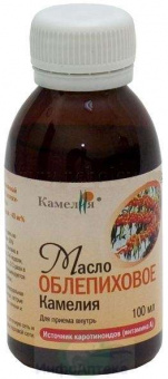 Облепиховое масло Камелия 100мл