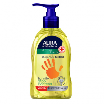 Аура мыло жидкое Ромашка 300мл
