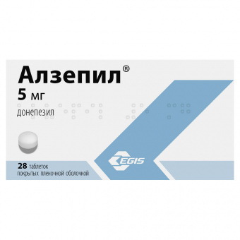 Алзепил тбл п/п/о 5мг №28