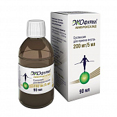 Экофурил сусп д/пр внутрь 200мг/5мл 90мл