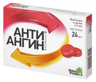 Анти-Ангин формула пастилки №24