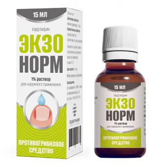 Экзонорм р-р д/наруж прим 1% 15мл фл