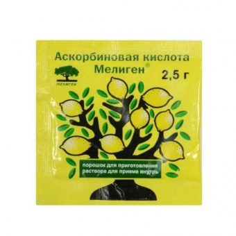 Аскорбиновая к-та Мелиген пор 2,5г №1