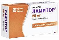 Ламитор тбл 25мг №30