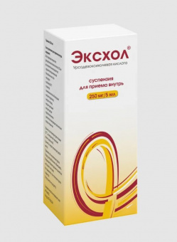Эксхол сусп д/приема внутрь 250мг/5мл 250мл фл
