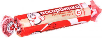 Аскорбинка тбл жев Клубника 3г №10