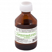 Камфорный спирт р-р наруж спирт 10% 40мл