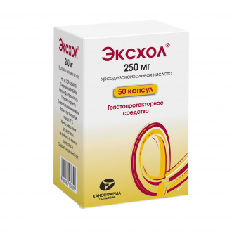 Эксхол капс 250мг №50 яч конт