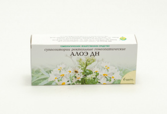 Алоэ ДН супп рект гомеопат №6