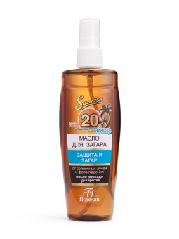 Флоресан масло д/загара Малибу 135мл Ф-228с