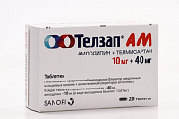 Телзап АМ тбл 10мг+40мг №28