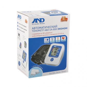 АэндДи тонометр авт UA 888 Эконом адапт