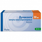 Дулоксента капс кишечнор 30мг №14
