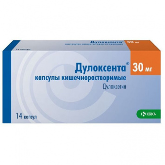 Дулоксента капс кишечнор 30мг №14