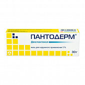 Пантодерм мазь 5% 30г