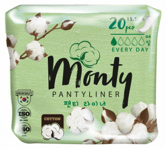 Монти прокладки ежедн №20 инд уп