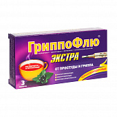 ГриппоФлю Экстра от простуд/гриппа пор д/р-ра Смородина №3