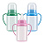 Курносики бутылочка с ручками с силик соской молочн 125мл
