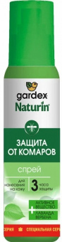 Гардекс Натурин спрей от комаров натур основа 110мл